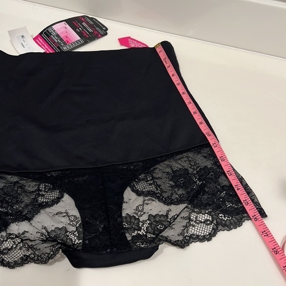 Maidenform High Waist Brief  Firm Compression Body Shaping lacy panties NWT - Picture 7 of 9